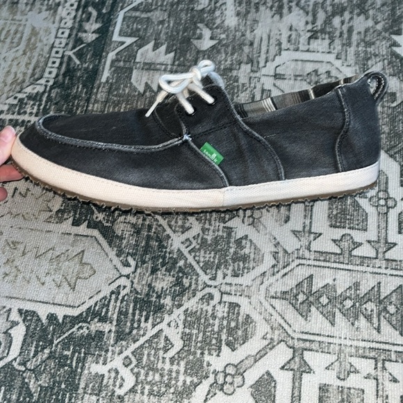 Sanuk Men's Admiral Boat Shoe size 12 - Picture 3 of 8